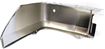 Dodge, Ram, Toyota Rear, Passenger Side Bumper End End-Chrome, Steel, Replacement REPT761129