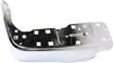 Toyota Rear, Driver Side Bumper End-Chrome, Steel, Replacement REPT761132
