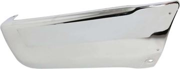 Toyota Rear, Passenger Side Bumper End End-Chrome, Steel, Replacement TY3160