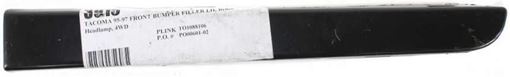 Toyota Front, Driver Side Bumper Filler-Primed, Replacement 3915