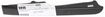 Toyota Front, Driver Side Bumper Filler-Primed, Replacement 3915