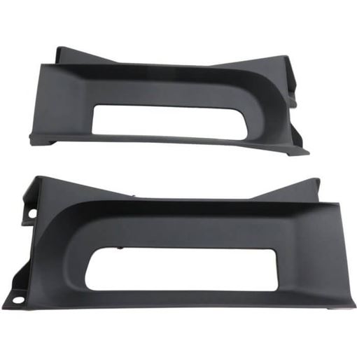 Ram Drive And Passenger Side Bumper Filler-Textured Black, Replacement REPD018403