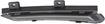 Ford Front, Driver Side Bumper Filler-Textured Black, Replacement REPF040504