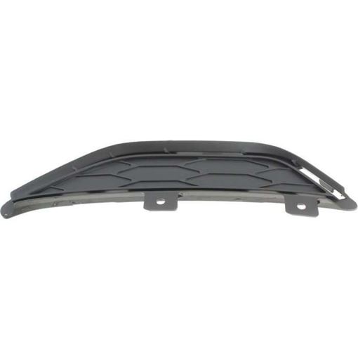 Ford Front, Passenger Side Bumper Filler-Textured Black, Replacement REPF040505