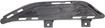 Ford Front, Driver Side Bumper Filler-Textured Black, Replacement REPF040506