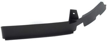 GMC Front, Passenger Side, Outer Bumper Filler-Textured Black, Replacement REPG040501