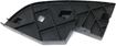 GMC Front, Driver Side Bumper Filler-Black, Replacement REPG040504