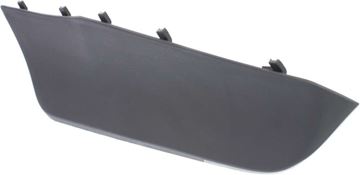 Jeep Front, Driver Side Bumper Filler-Textured Black, Replacement REPJ016102