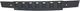 Jeep Front Bumper Filler-Textured Black, Replacement REPJ040301