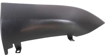 Mazda Rear, Driver Side Bumper Filler-Black, Replacement REPM765302