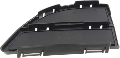 Nissan Front Bumper Filler-Textured Black, Replacement REPN040302