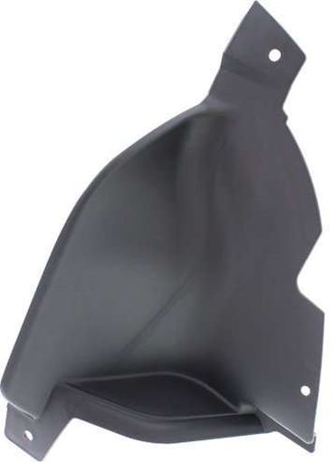 Nissan Passenger Side, Lower Bumper Filler-Black, Replacement REPN108635