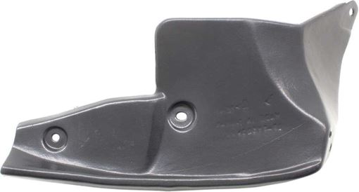 Toyota Rear, Passenger Side Bumper Filler-Black, Replacement RT76530003