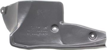Toyota Rear, Driver Side Bumper Filler-Black, Replacement RT76530006