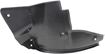 Toyota Rear, Passenger Side Bumper Filler-Black, Replacement RT76530007