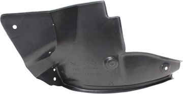 Toyota Rear, Passenger Side Bumper Filler-Black, Replacement RT76530007