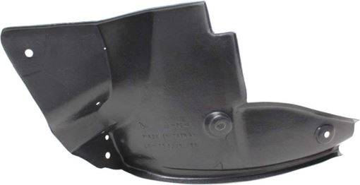 Toyota Rear, Passenger Side Bumper Filler-Black, Replacement RT76530007