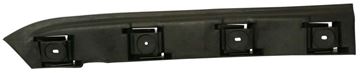 Volkswagen Rear, Passenger Side Bumper Filler-Black, Replacement V765301