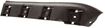 Volkswagen Rear, Driver Side Bumper Filler-Black, Replacement V765302