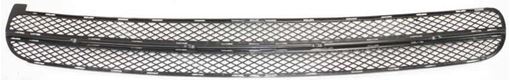 Volkswagen Center Bumper Grille-Textured Black, Plastic, Replacement 20210