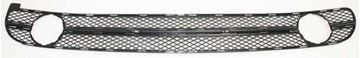 Volkswagen Center Bumper Grille-Textured Black, Plastic, Replacement 20211