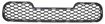 Hyundai Bumper Grille-Black, Plastic, Replacement H015310