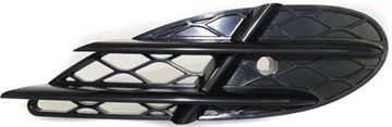 Mercedes Benz Driver Side Bumper Grille-Black, Plastic, Replacement M015504