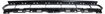 Audi Center Bumper Grille-Textured Black, Plastic, Replacement RA01530003