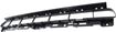 Audi Center Bumper Grille-Textured Black, Plastic, Replacement RA01530003