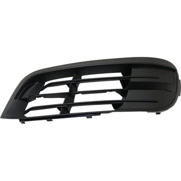 BMW Driver Side Bumper Grille-Textured Black, Plastic, Replacement RB01550004