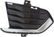 Cadillac Passenger Side Bumper Grille-Black, Plastic, Replacement RC01550003