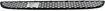 Ram Bumper Grille-Black, Plastic, Replacement RD01530001