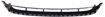 Audi Lower Bumper Grille-Textured Black, Plastic, Replacement REPA015303