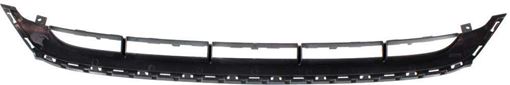 Audi Lower Bumper Grille-Textured Black, Plastic, Replacement REPA015303