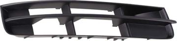 Audi Passenger Side Bumper Grille-Textured Black, Plastic, Replacement REPA015509