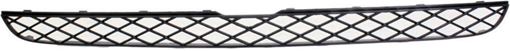 BMW Center Bumper Grille-Textured Black, Plastic, Replacement REPB015309