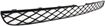 BMW Center Bumper Grille-Textured Black, Plastic, Replacement REPB015309