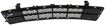 Buick Center Bumper Grille-Black, Plastic, Replacement REPB015313