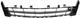 Buick Bumper Grille-Textured Black, Plastic, Replacement REPB015316