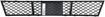 BMW Center Bumper Grille-Textured Black, Plastic, Replacement REPB015323