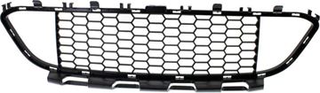 BMW Center Bumper Grille-Black, Plastic, Replacement REPB015327