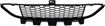 BMW Center Bumper Grille-Black, Plastic, Replacement REPB015327