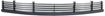 BMW Center Bumper Grille-Black, Plastic, Replacement REPB015328