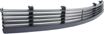 BMW Center Bumper Grille-Black, Plastic, Replacement REPB015328