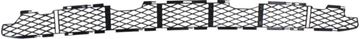 BMW Center Bumper Grille-Black, Plastic, Replacement REPB015335