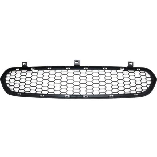 BMW Center Bumper Grille-Textured Black, Plastic, Replacement REPB015341