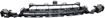 BMW Front Bumper Grille-Primed, Plastic, Replacement REPB015342