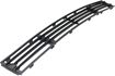 BMW Center Bumper Grille-Textured Black, Plastic, Replacement REPB015343