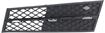 BMW Driver Side Bumper Grille-Textured Black, Plastic, Replacement REPB015520