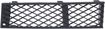 BMW Driver Side Bumper Grille-Textured Black, Plastic, Replacement REPB015532